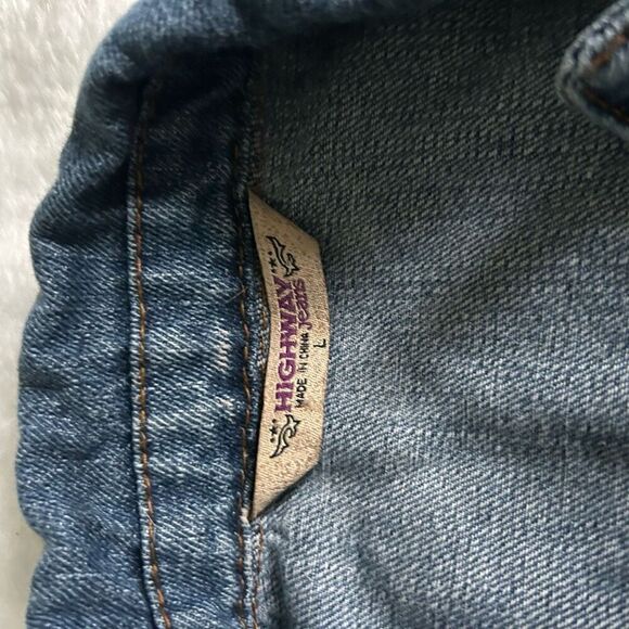 Girls Size Large Denim Jacket Vest - Picture 3 of 7